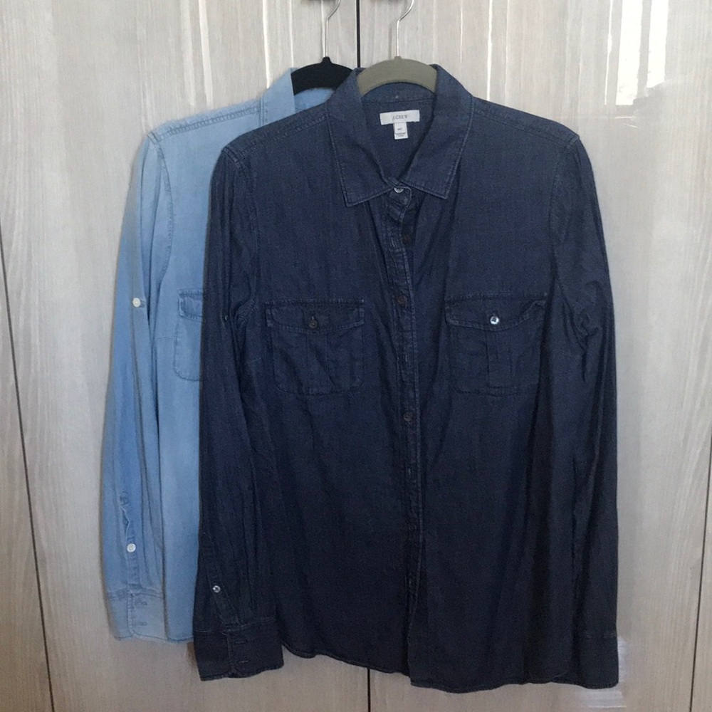 Denim shirts